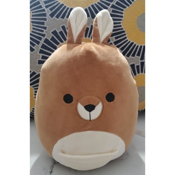 Kellytoy Other - Kellytoy Squishmallow Kangaroo "Keely" with Pouch 8" Tan Squishy Plush